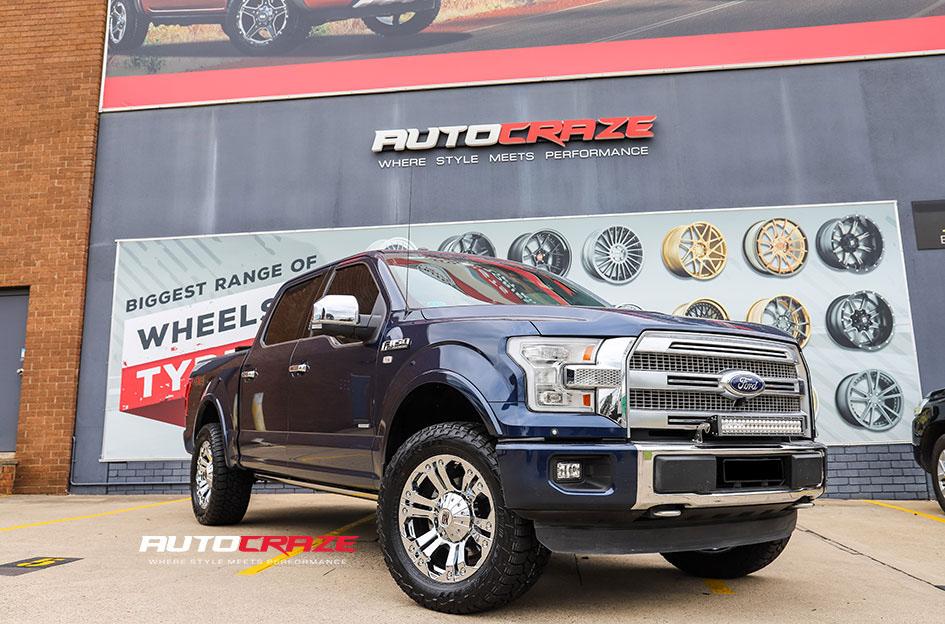 FORD F150 2004 ONWARDS MONSTER XD CHROME